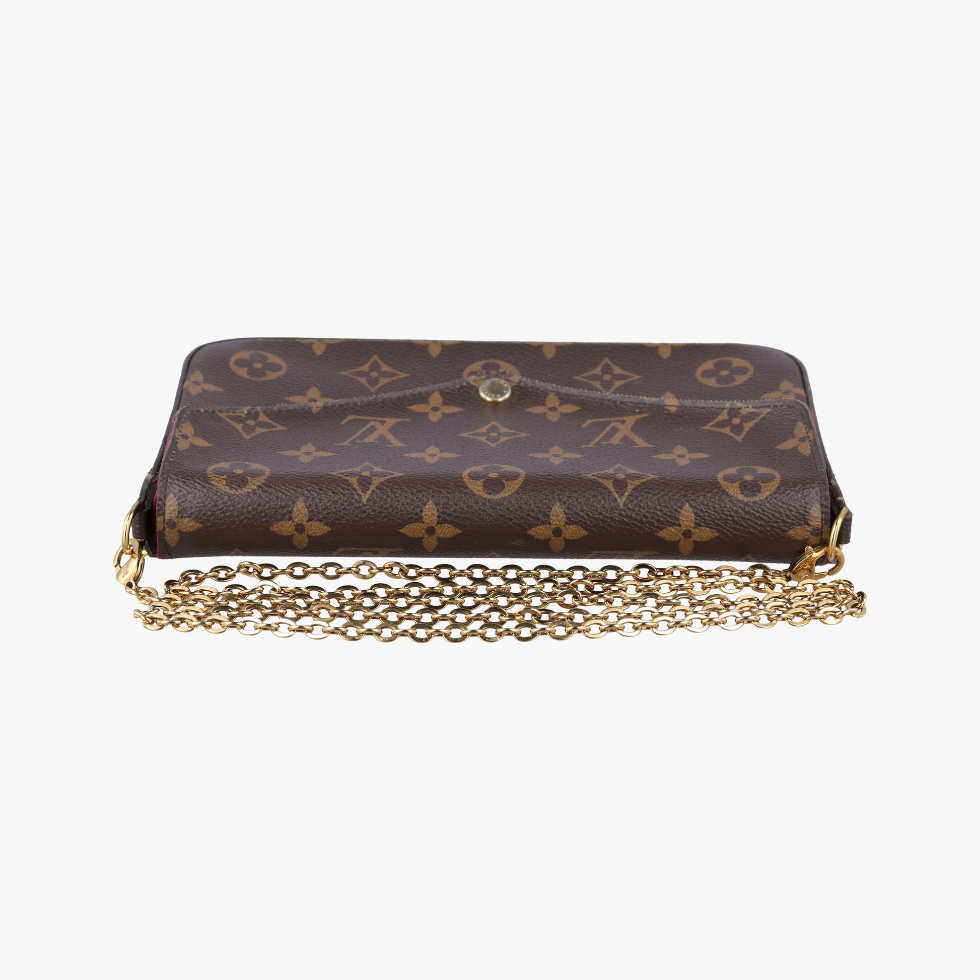 Pochette Felicie Brown Monogram Canvas M61276 TJ2290 IC Chipポシェット フェリシー モノグラム/ブラウン モノグラムキャンバス M61276 TJ2290 ICチップ