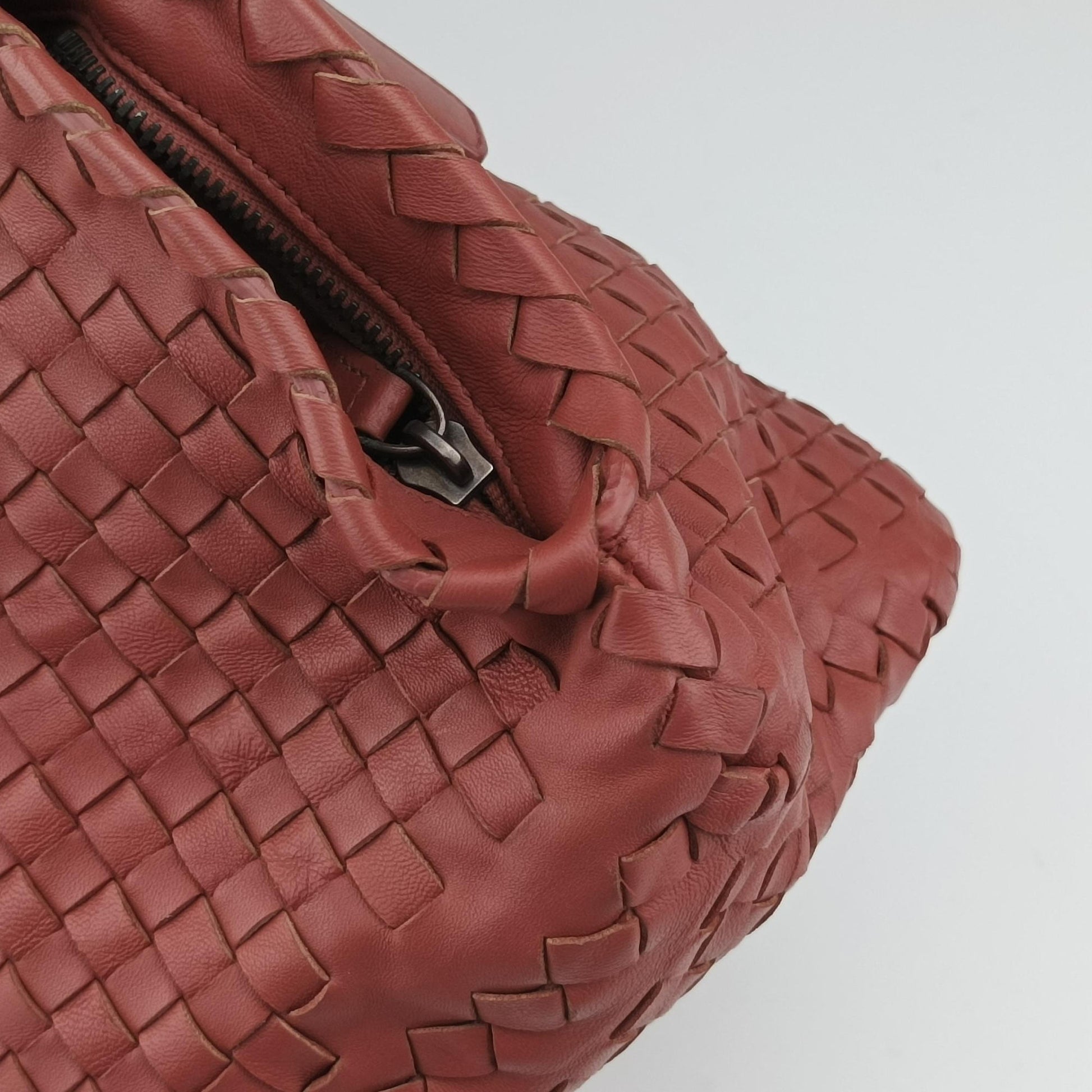 Intrecciato Pink lambskin B01406688Bイントレチャート ピンク ラムスキン B01406688B