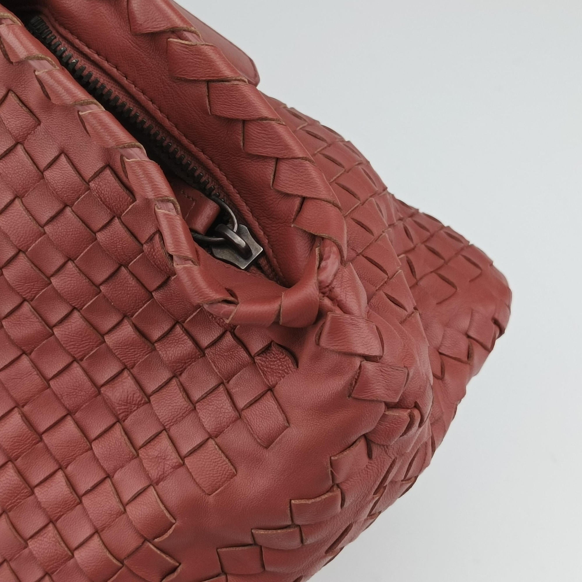 Intrecciato Pink lambskin B01406688Bイントレチャート ピンク ラムスキン B01406688B