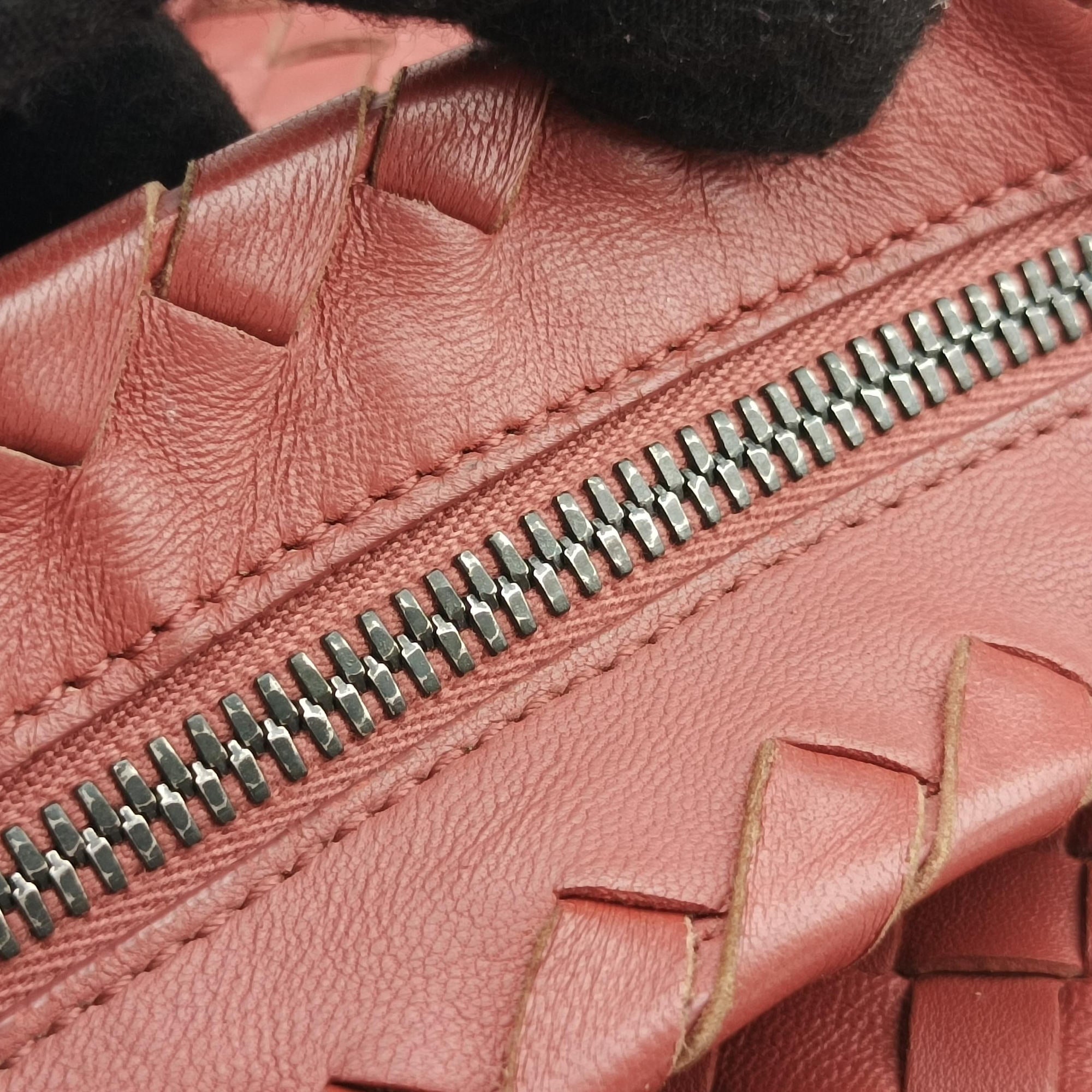 Intrecciato Pink lambskin B01406688Bイントレチャート ピンク ラムスキン B01406688B