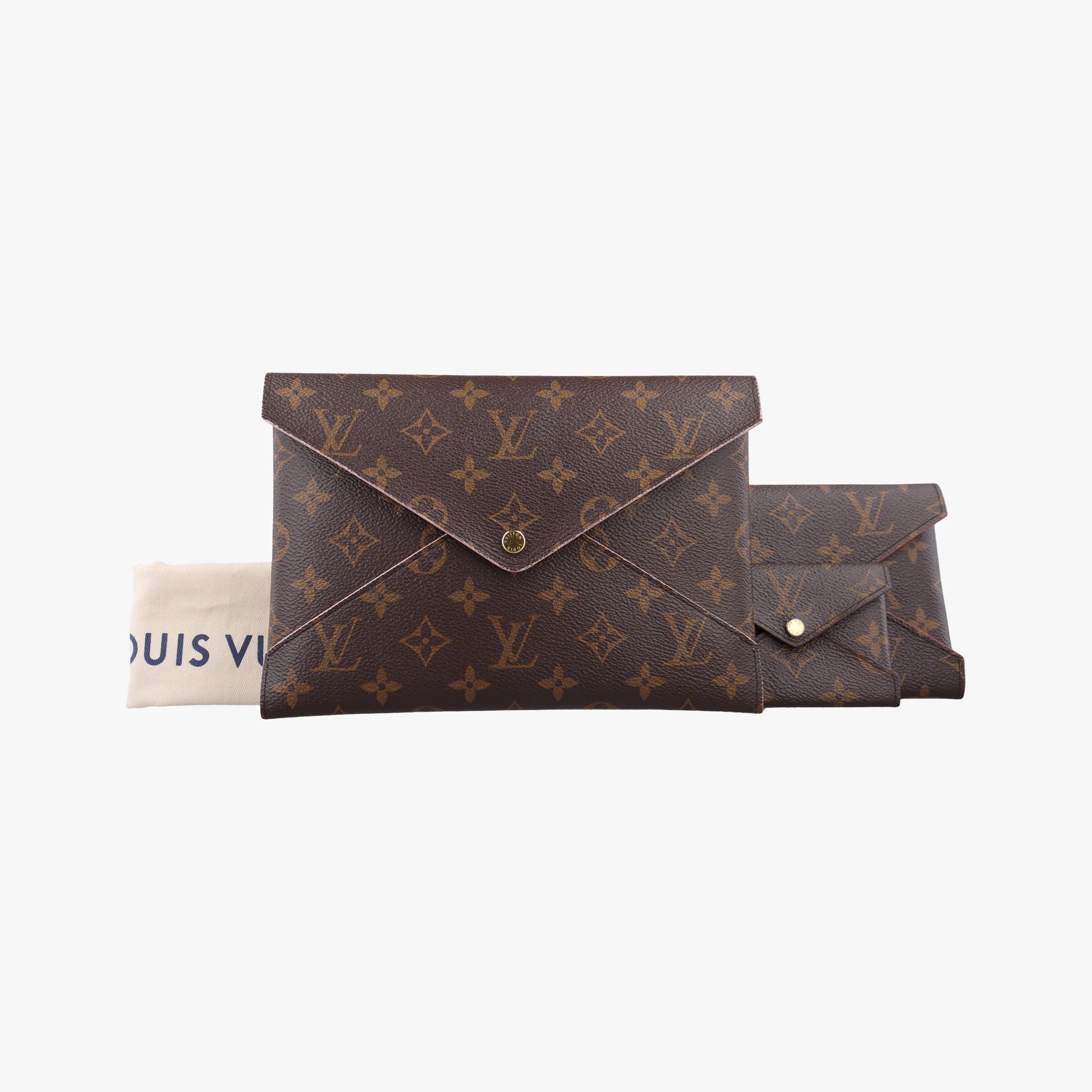 Pochette Kirigami Brown Monogram Canvas M62034 SN4189ポシェットキリガミ モノグラム/ブラウン モノグラム キャンバス M62034 SN4189