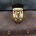 One-handle Flap MM brown×black Monogram Canvas×calf leather M43125 FL3107 IC ChipワンハンドルフラップMM モノグラム/ブラウン×ブラック モノグラムキャンバス×カーフレザー M43125 FL3107 ICチップ