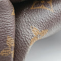 One-handle Flap MM brown×black Monogram Canvas×calf leather M43125 FL3107 IC ChipワンハンドルフラップMM モノグラム/ブラウン×ブラック モノグラムキャンバス×カーフレザー M43125 FL3107 ICチップ