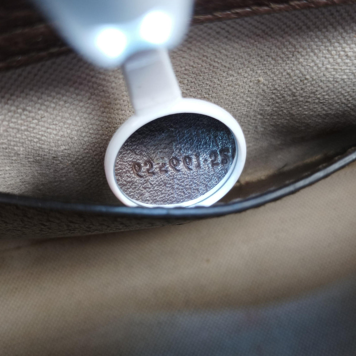 Pre-owned Gucci Diana Jumbo GG Mini Brown Canvas×Leather 655661 shoulderbag | stylenewstar