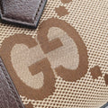 Pre-owned Gucci Diana Jumbo GG Mini Brown Canvas×Leather 655661 shoulderbag | stylenewstar