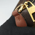 V TOTE BB brown MARRON×BLACK Monogram Canvas×calf leather M43948 FL2139VトートBB モノグラム/ブラウンマロン×ブラック モノグラムキャンバス×カーフレザー M43948 FL2139
