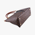 V TOTE BB brown MARRON×BLACK Monogram Canvas×calf leather M43948 FL2139VトートBB モノグラム/ブラウンマロン×ブラック モノグラムキャンバス×カーフレザー M43948 FL2139