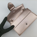 Pre-owned Gucci Dionysus Rose Gold Leather 476432 shoulderbag | stylenewstar