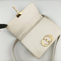 Secondhand Christian Dior 30 Montaigne White leather  shoulderbag | stylenewstar