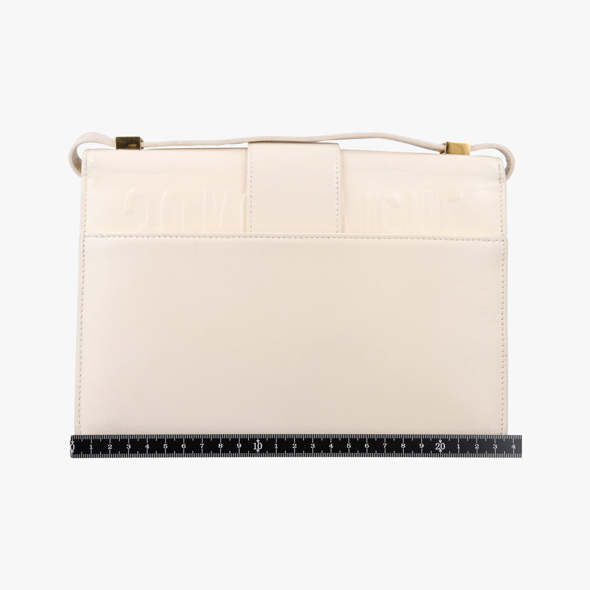 Secondhand Christian Dior 30 Montaigne White leather  shoulderbag | stylenewstar