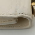 Secondhand Christian Dior 30 Montaigne White leather  shoulderbag | stylenewstar