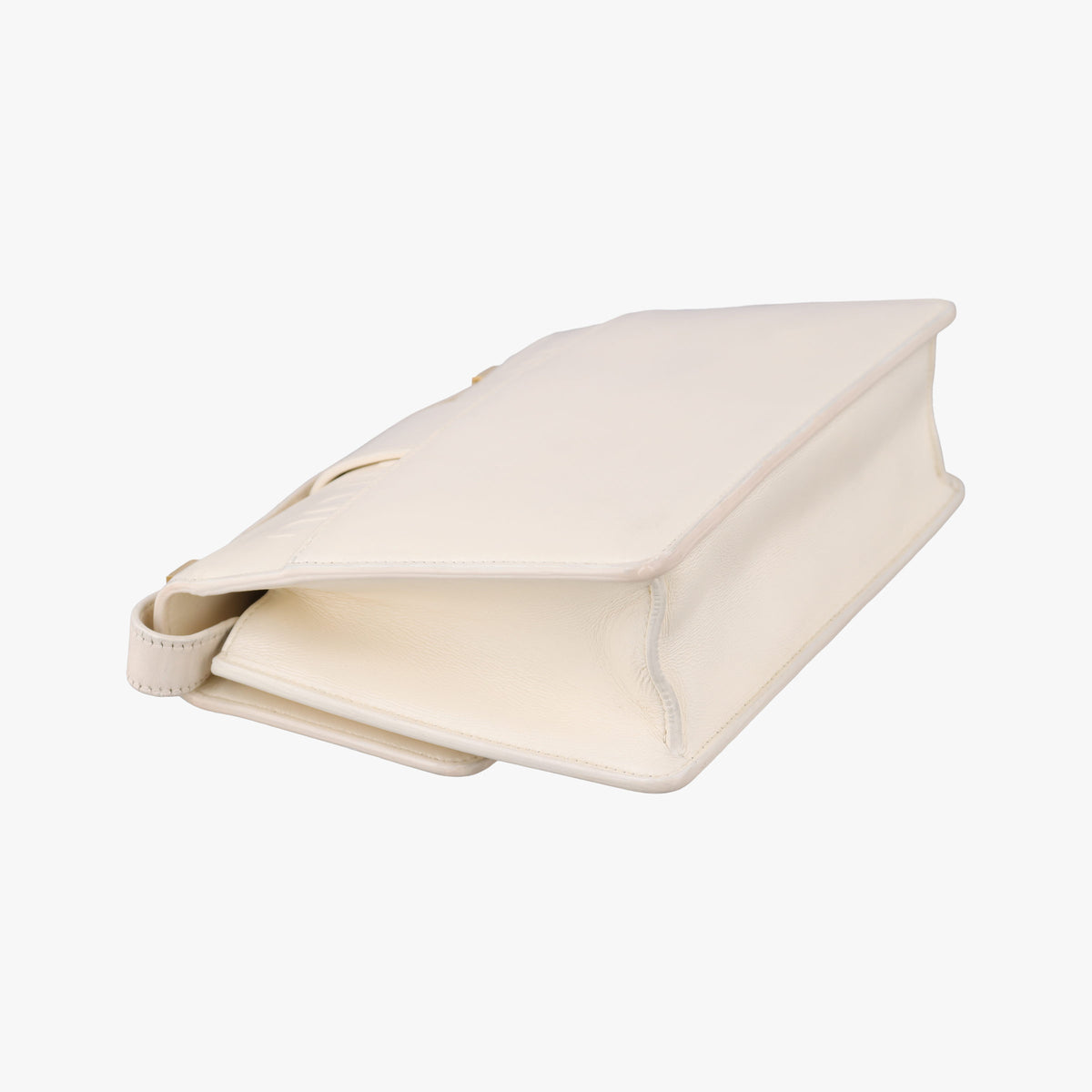 Secondhand Christian Dior 30 Montaigne White leather  shoulderbag | stylenewstar