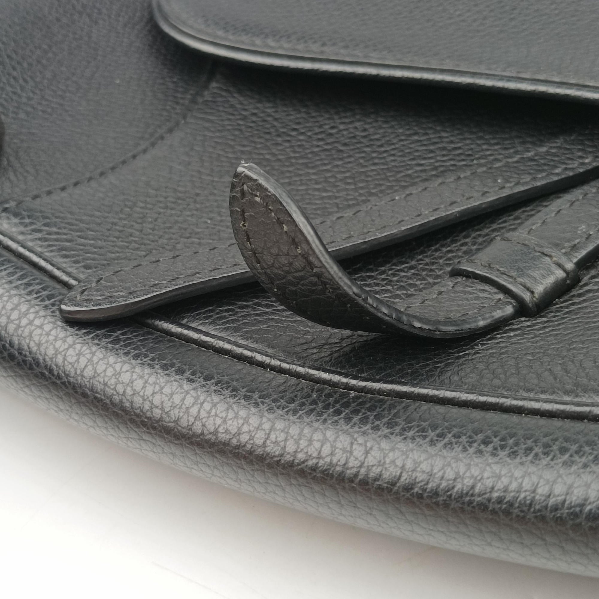 Saddle Black Leather 06-BO-0129サドル ブラック レザー 06-BO-0129