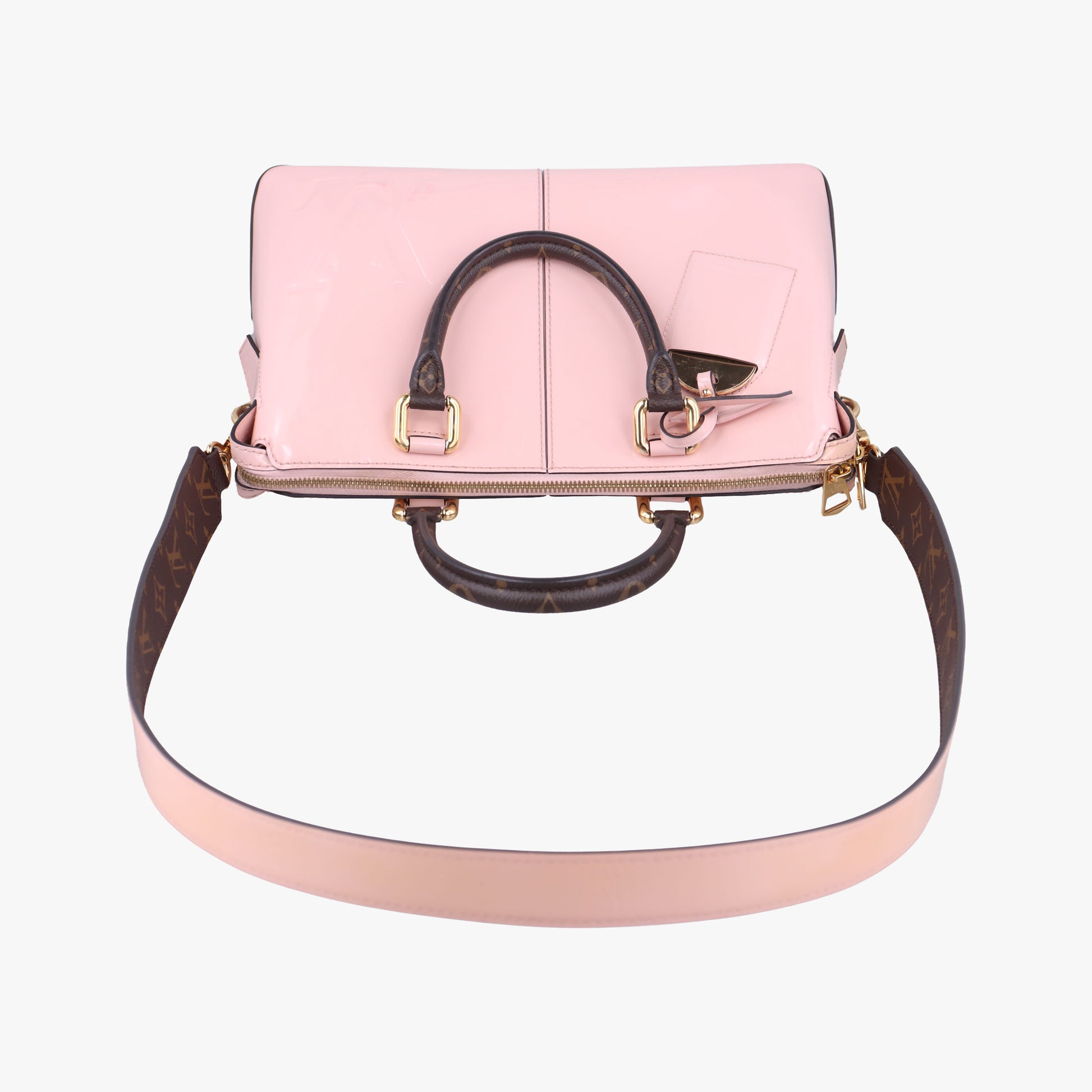 Tote Miroir Rose Ballerine Vernis M54639 SN2117 IC Chipトートミロワール ローズバレリーヌ ヴェルニ M54639 SN2117 ICチップ