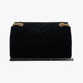 GG Marmont Black×Multicolour velour 443496 B022312338GGマーモント ブラック×マルチカラー ベロア 443496 B022312338