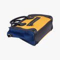 luggage nano shopper Black×Yellow×Blue Leather × Horsehair F-GA-0153ラゲージナノショッパー ブラック×イエロー×ブルー レザー × ホースヘア F-GA-0153
