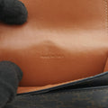 Triomphe Phone Pouch Brown PVC coated canvas×Leather S-AN-4231トリオンフ フォンポーチ ブラウン PVCコーティングキャンバス×レザー S-AN-4231