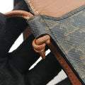 Triomphe Phone Pouch Brown PVC coated canvas×Leather S-AN-4231トリオンフ フォンポーチ ブラウン PVCコーティングキャンバス×レザー S-AN-4231