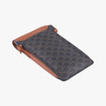 Triomphe Phone Pouch Brown PVC coated canvas×Leather S-AN-4231トリオンフ フォンポーチ ブラウン PVCコーティングキャンバス×レザー S-AN-4231