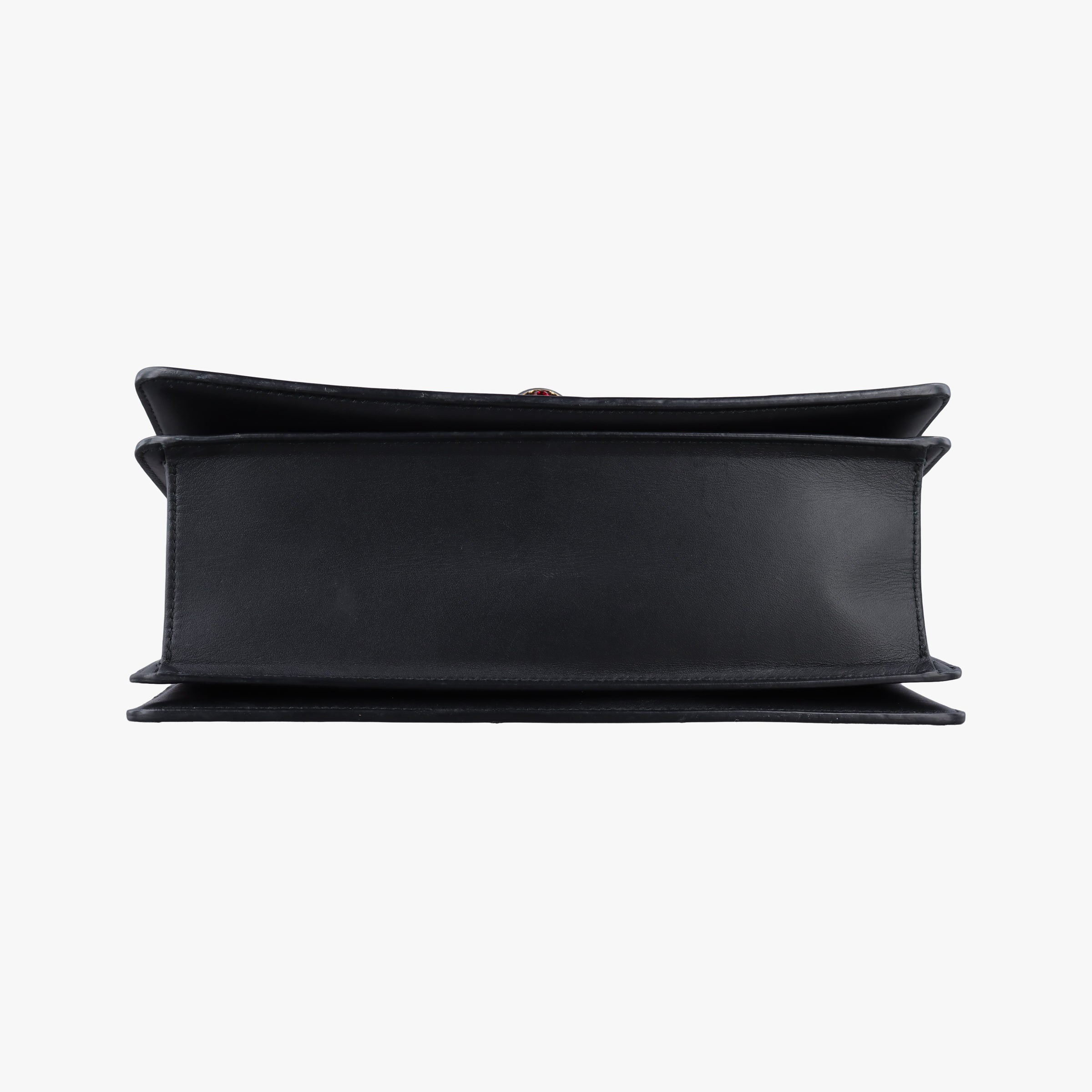 Queen Margaret Black×white Leather 476541 F024096292クイーン マーガレット ブラック×ホワイト レザー 476541 F024096292