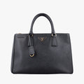 Galleria Black SAFFIANO Leather BN2274 31/H 208ガレリア ブラック サフィアーノレザー BN2274 31/H 208