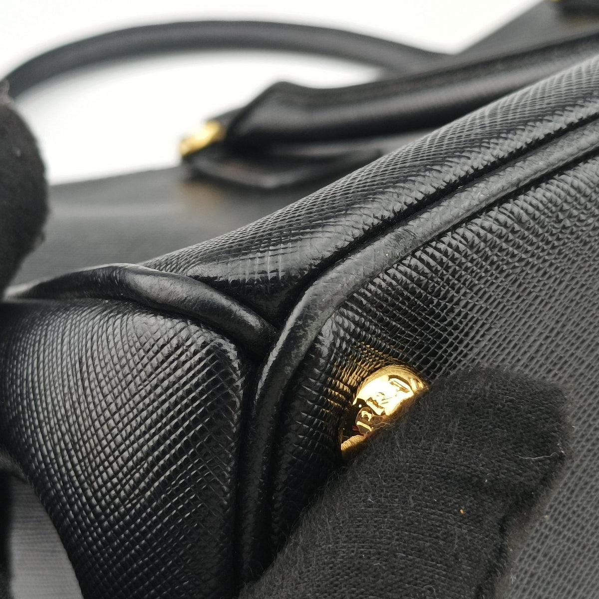 Galleria Black SAFFIANO Leather BN2274 31/H 208ガレリア ブラック サフィアーノレザー BN2274 31/H 208