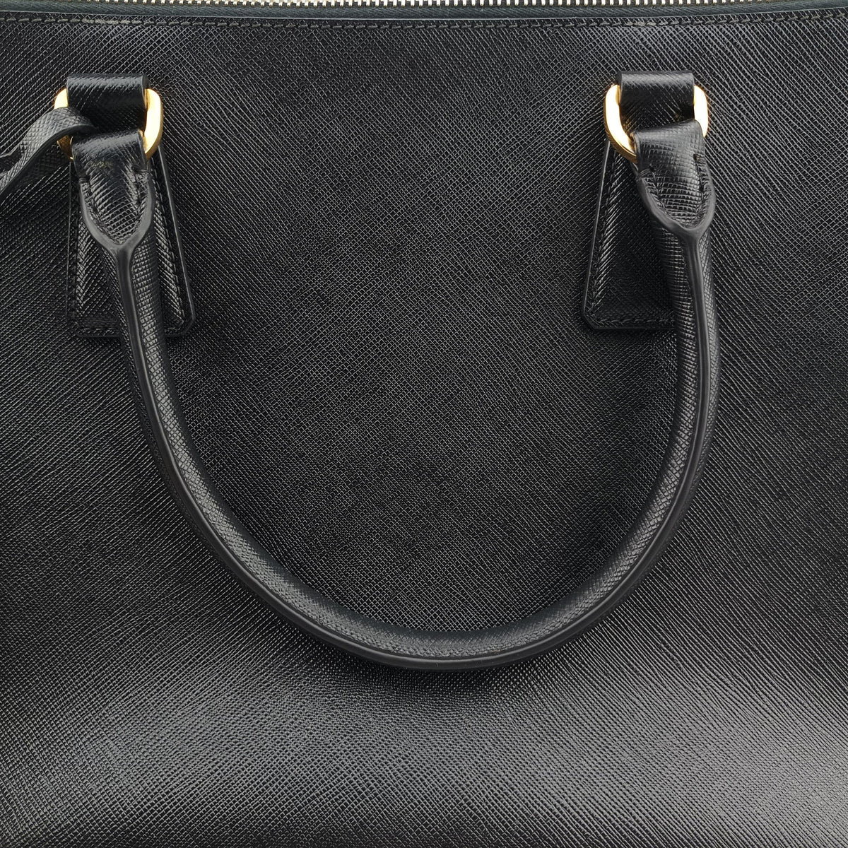 Galleria Black SAFFIANO Leather BN2274 31/H 208ガレリア ブラック サフィアーノレザー BN2274 31/H 208