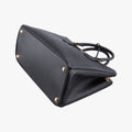 Galleria Black SAFFIANO Leather BN2274 31/H 208ガレリア ブラック サフィアーノレザー BN2274 31/H 208