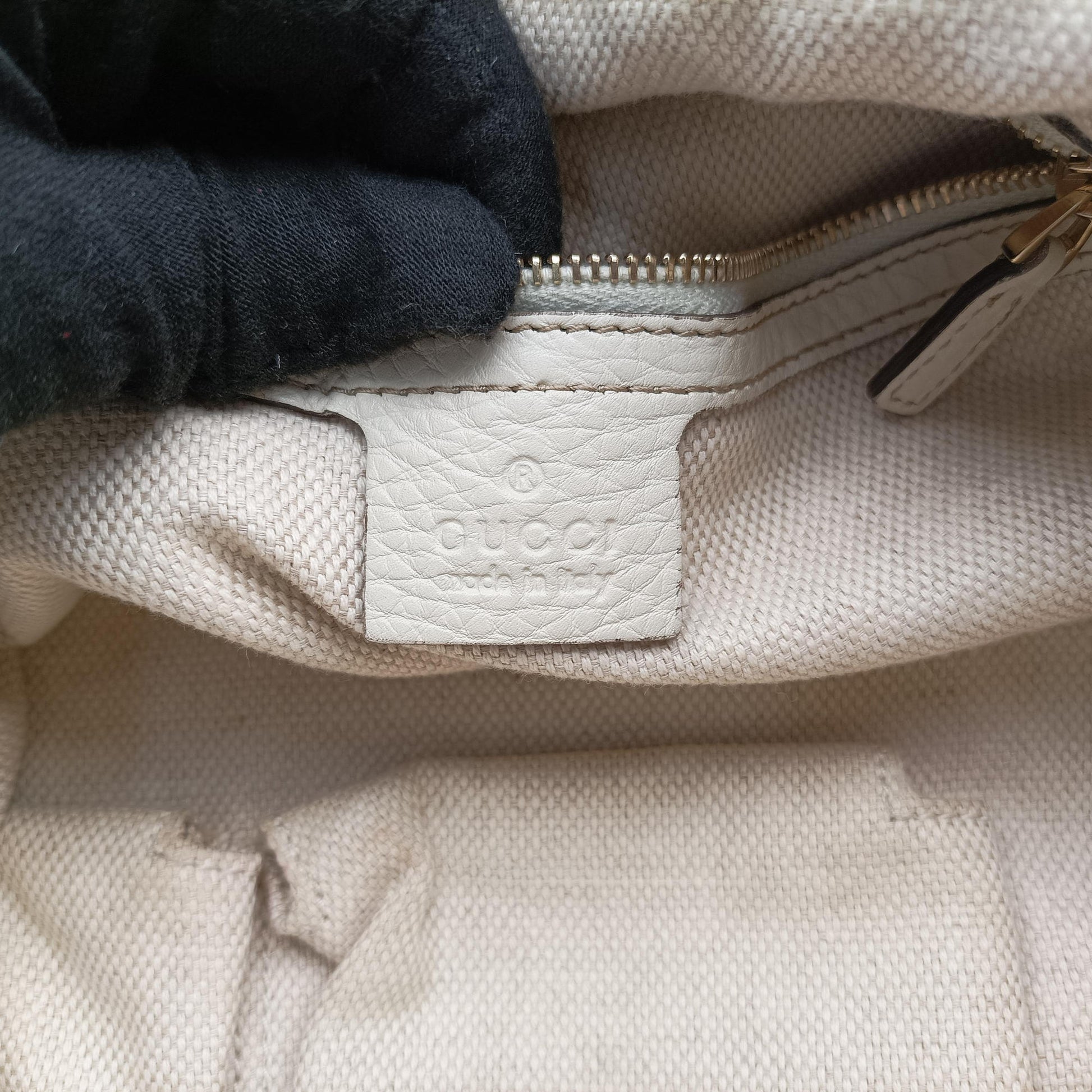 Bamboo Beige×White Canvas×Leather 282315 B011335850バンブー ベージュ×ホワイト キャンバス×レザー 282315 B011335850