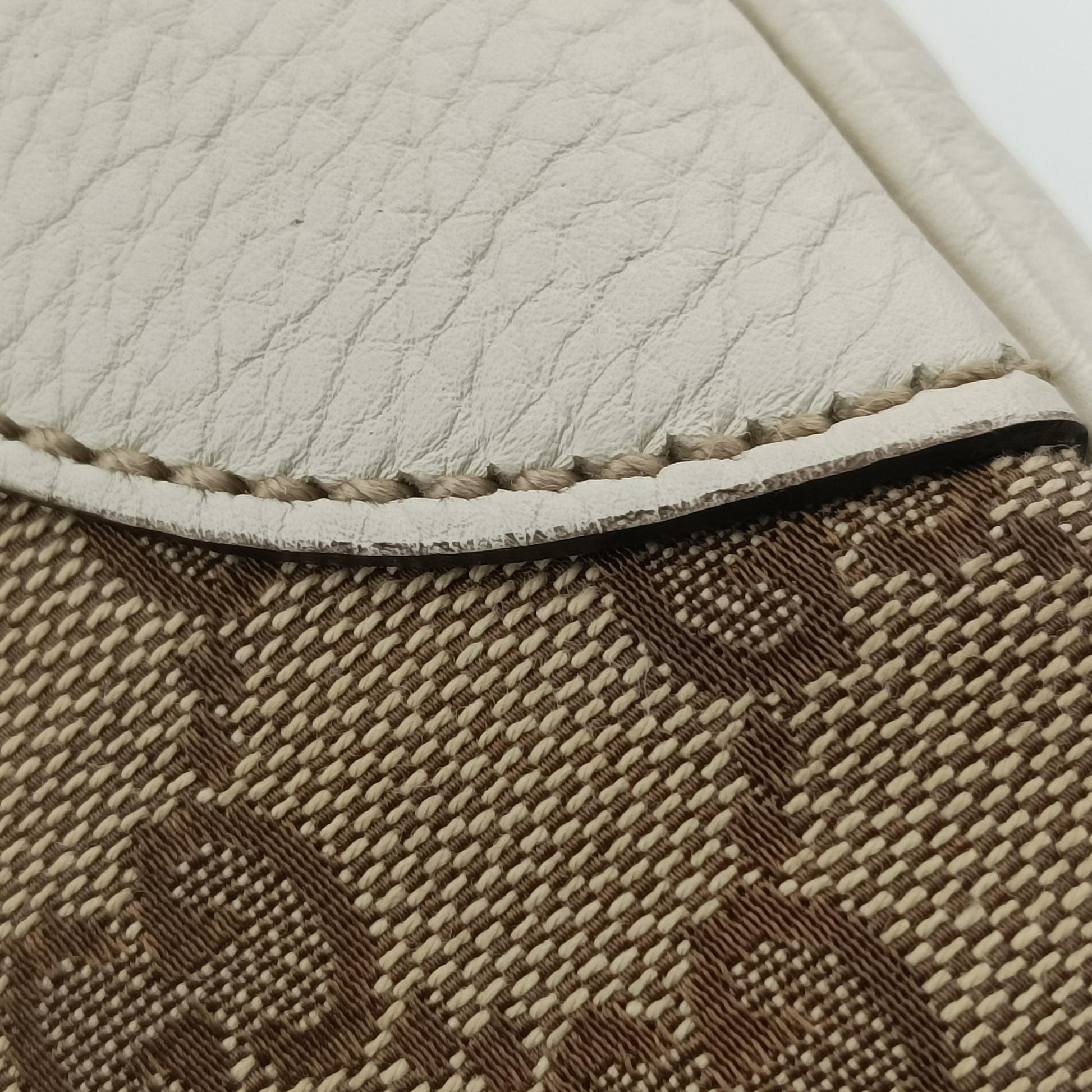 Bamboo Beige×White Canvas×Leather 282315 B011335850バンブー ベージュ×ホワイト キャンバス×レザー 282315 B011335850