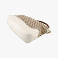 Bamboo Beige×White Canvas×Leather 282315 B011335850バンブー ベージュ×ホワイト キャンバス×レザー 282315 B011335850