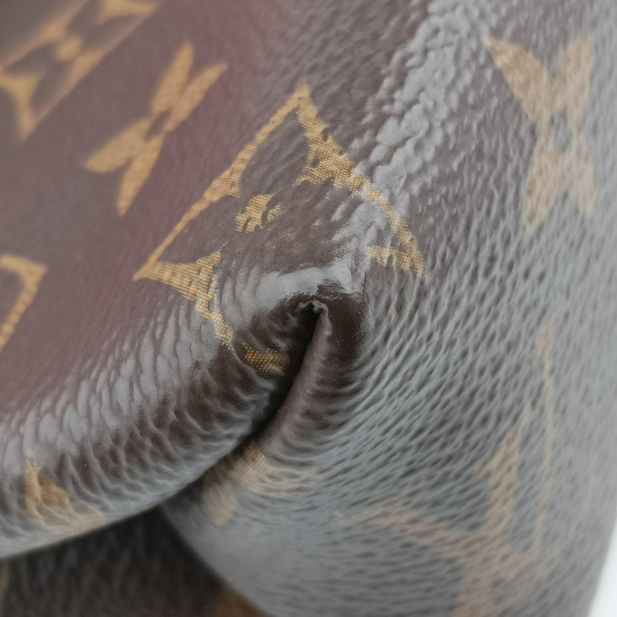 SAINT PLACIDE brown×CERISE Monogram Canvas×calf leather M43713 SN1138 IC Chipサンプラシード モノグラム/ブラウン×スリーズ モノグラムキャンバス×カーフレザー M43713 SN1138 ICチップ
