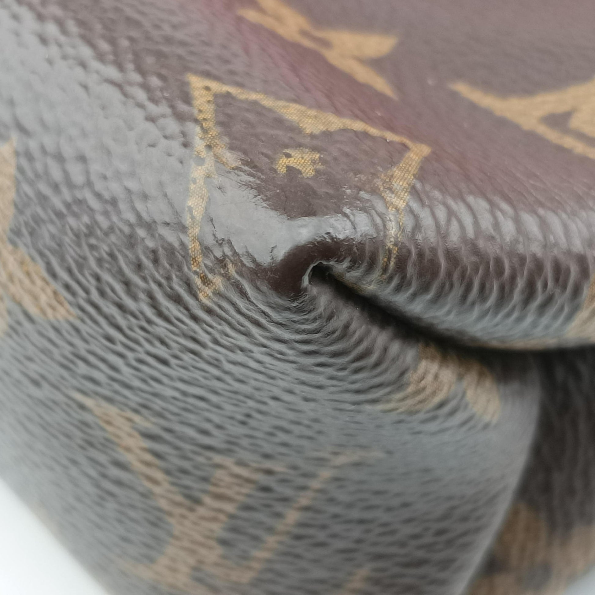 SAINT PLACIDE brown×CERISE Monogram Canvas×calf leather M43713 SN1138 IC Chipサンプラシード モノグラム/ブラウン×スリーズ モノグラムキャンバス×カーフレザー M43713 SN1138 ICチップ