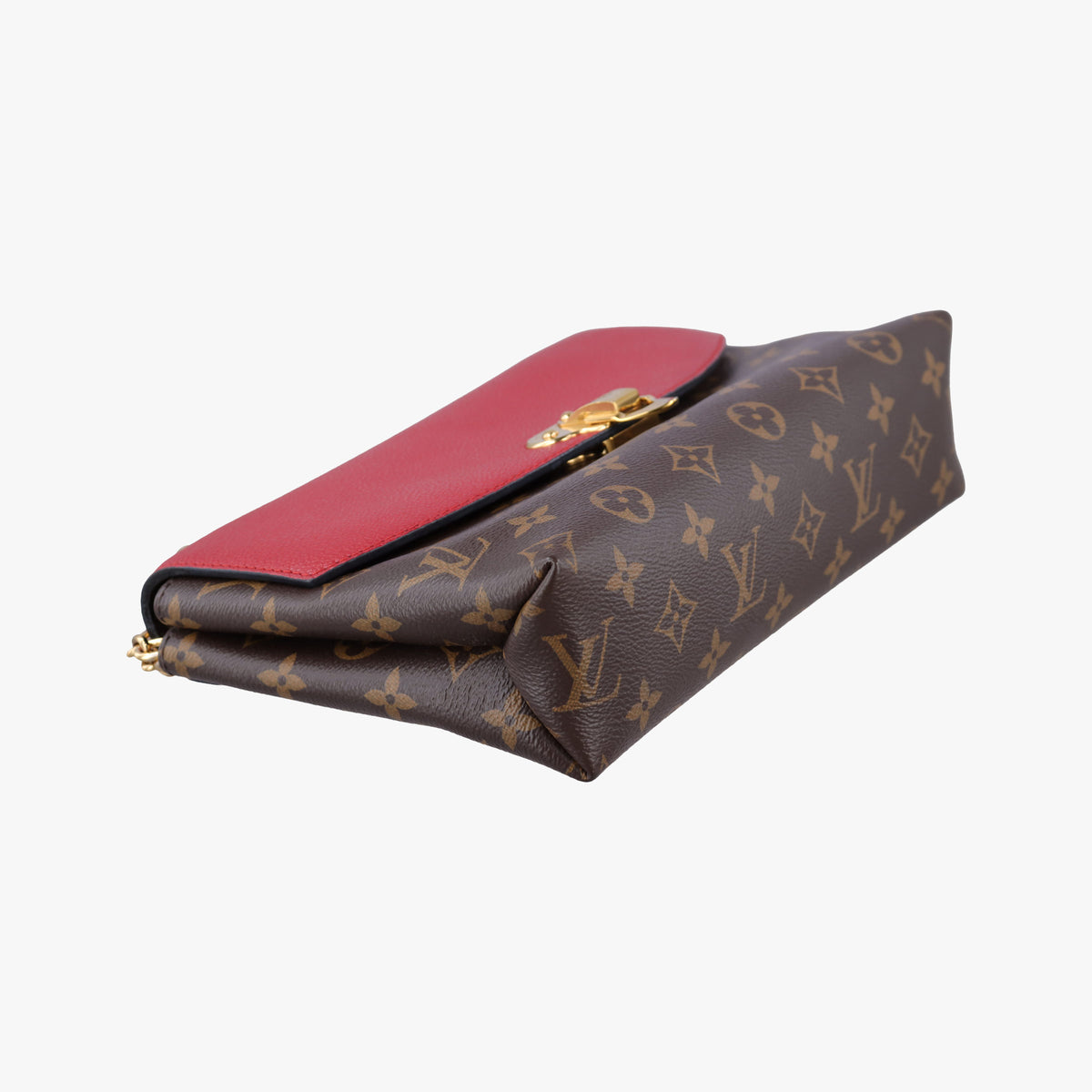 SAINT PLACIDE brown×CERISE Monogram Canvas×calf leather M43713 SN1138 IC Chipサンプラシード モノグラム/ブラウン×スリーズ モノグラムキャンバス×カーフレザー M43713 SN1138 ICチップ
