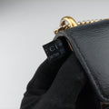 Padlock beige×Black PVC coated canvas×Leather 432182 B021838798パドロック ベージュ×ブラック PVCコーティングキャンバス×レザー 432182 B021838798