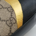 Padlock beige×Black PVC coated canvas×Leather 432182 B021838798パドロック ベージュ×ブラック PVCコーティングキャンバス×レザー 432182 B021838798