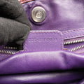 Soft Lady Dior tote Purple lambskin 225-BM-0098ソフト レディディオール トート パープル ラムスキン 225-BM-0098