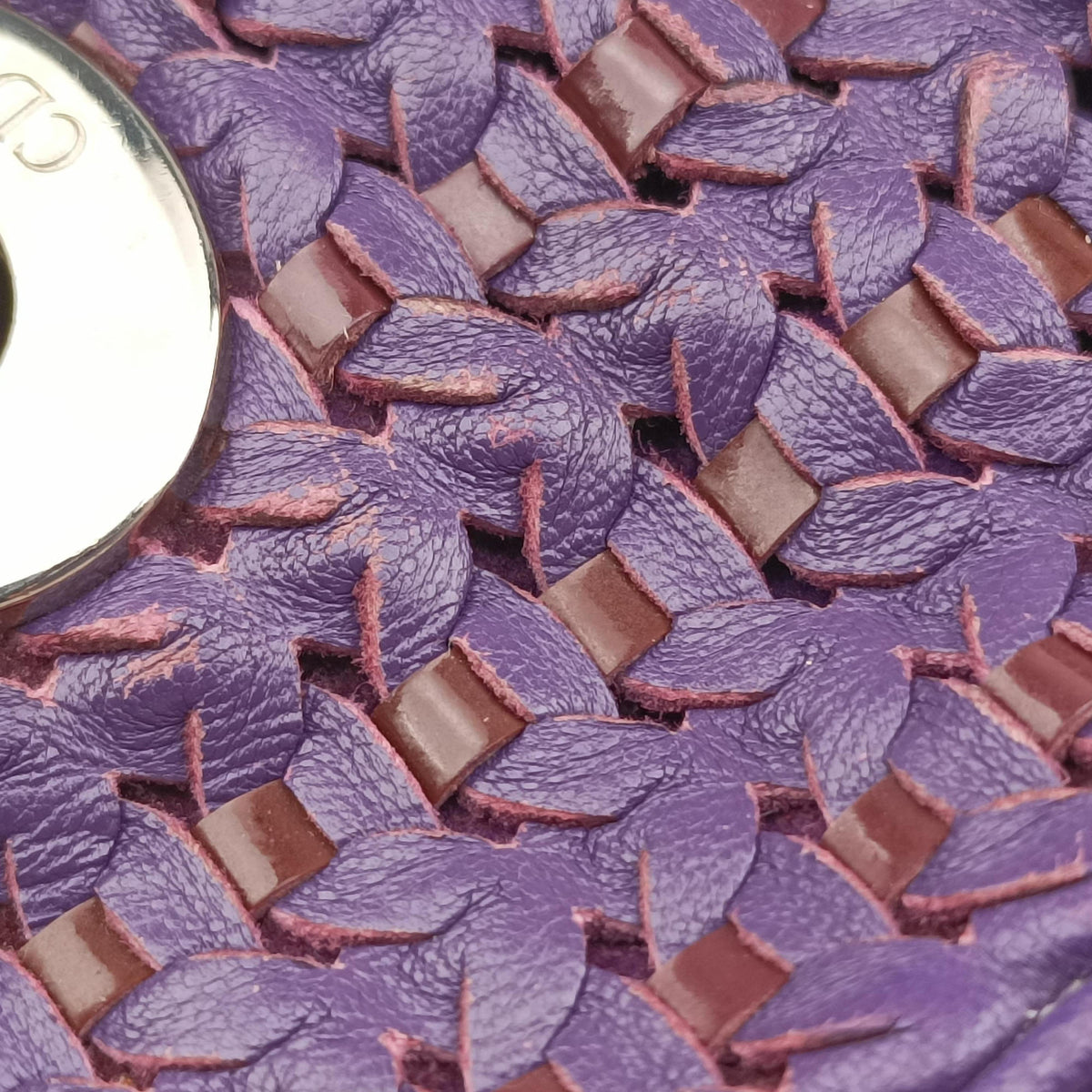 Soft Lady Dior tote Purple lambskin 225-BM-0098ソフト レディディオール トート パープル ラムスキン 225-BM-0098