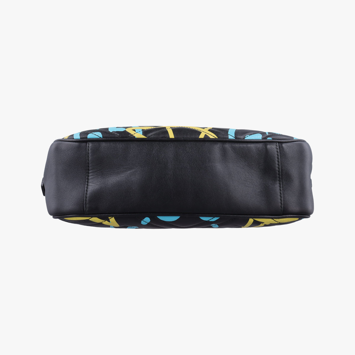 GG Marmont Black×multicolor Leather 443499 C020458347GGマーモント ブラック×マルチカラー レザー 443499 C020458347