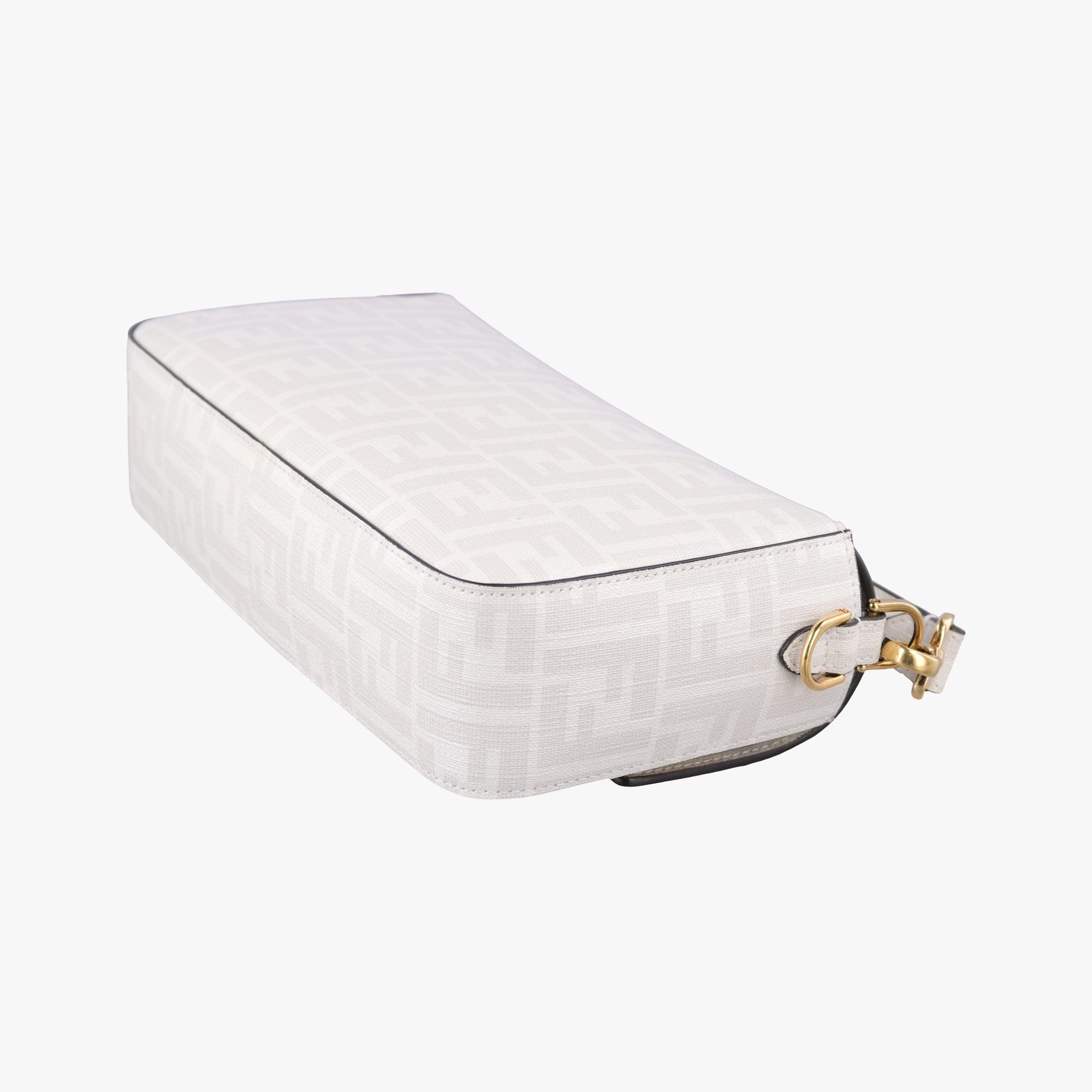 BAGUETTE White × Multicolor Coated Canvas × Leather 8BR600 8BR600-AJH1-228-10429マンマバケット ホワイト × マルチカラー コーティングキャンバス ×  レザー 8BR600 8BR600-AJH1-228-10429