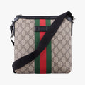 Vintage Gucci Web GG Supreme Messenger Beige×Multicolour PVC coated canvas 471454 shoulderbag | stylenewstar