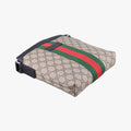 Vintage Gucci Web GG Supreme Messenger Beige×Multicolour PVC coated canvas 471454 shoulderbag | stylenewstar