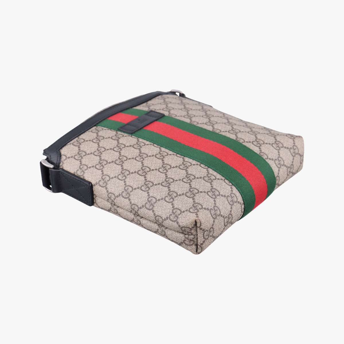 Vintage Gucci Web GG Supreme Messenger Beige×Multicolour PVC coated canvas 471454 shoulderbag | stylenewstar