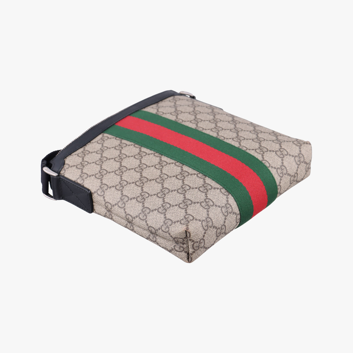 Vintage Gucci Web GG Supreme Messenger Beige×Multicolour PVC coated canvas 471454 shoulderbag | stylenewstar