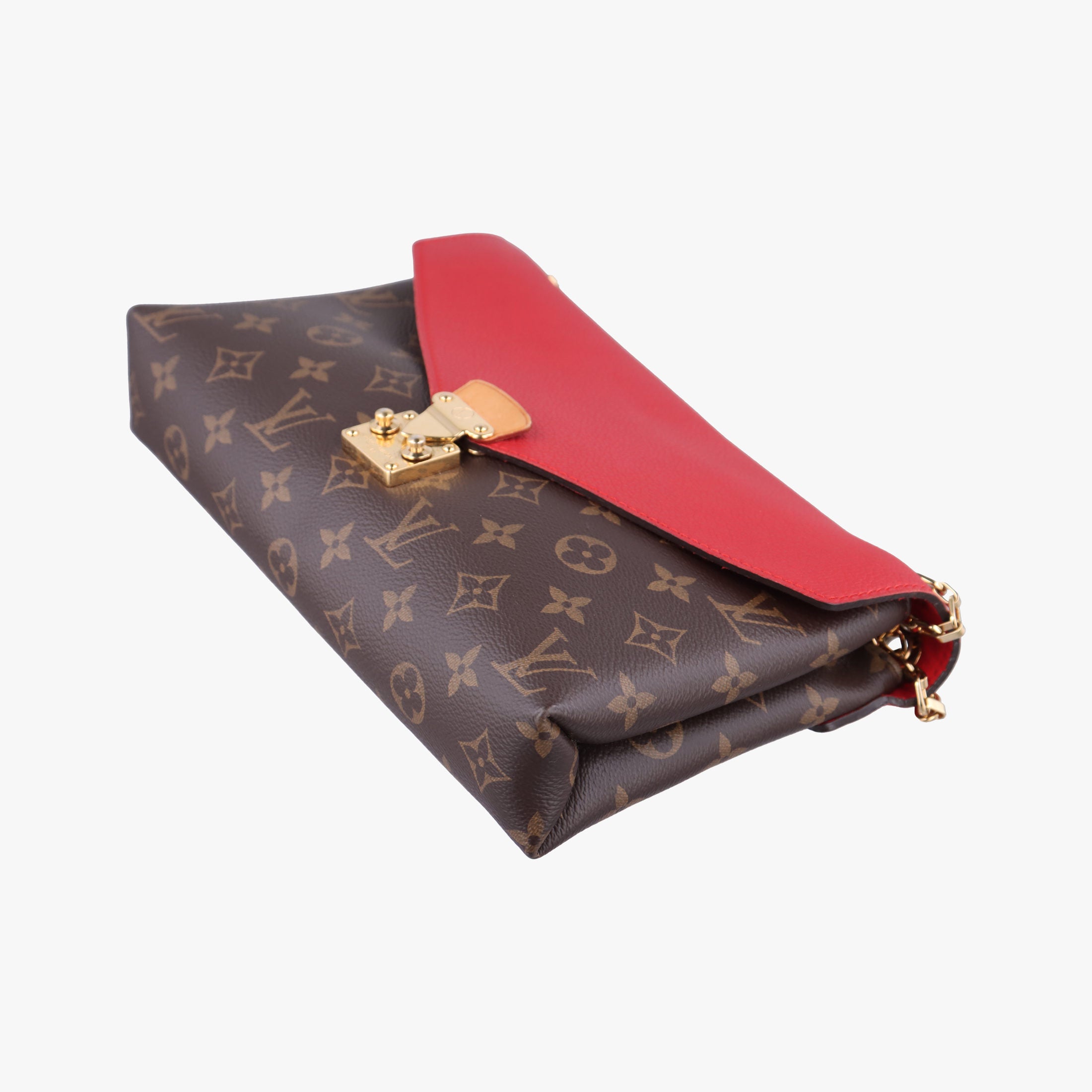 PALLAS Chain Brown×CERISE Monogram Canvas×calf leather M41201 CA2134パラス チェーン モノグラム/ブラウン×スリーズ モノグラムキャンバス×カーフレザー M41201 CA2134