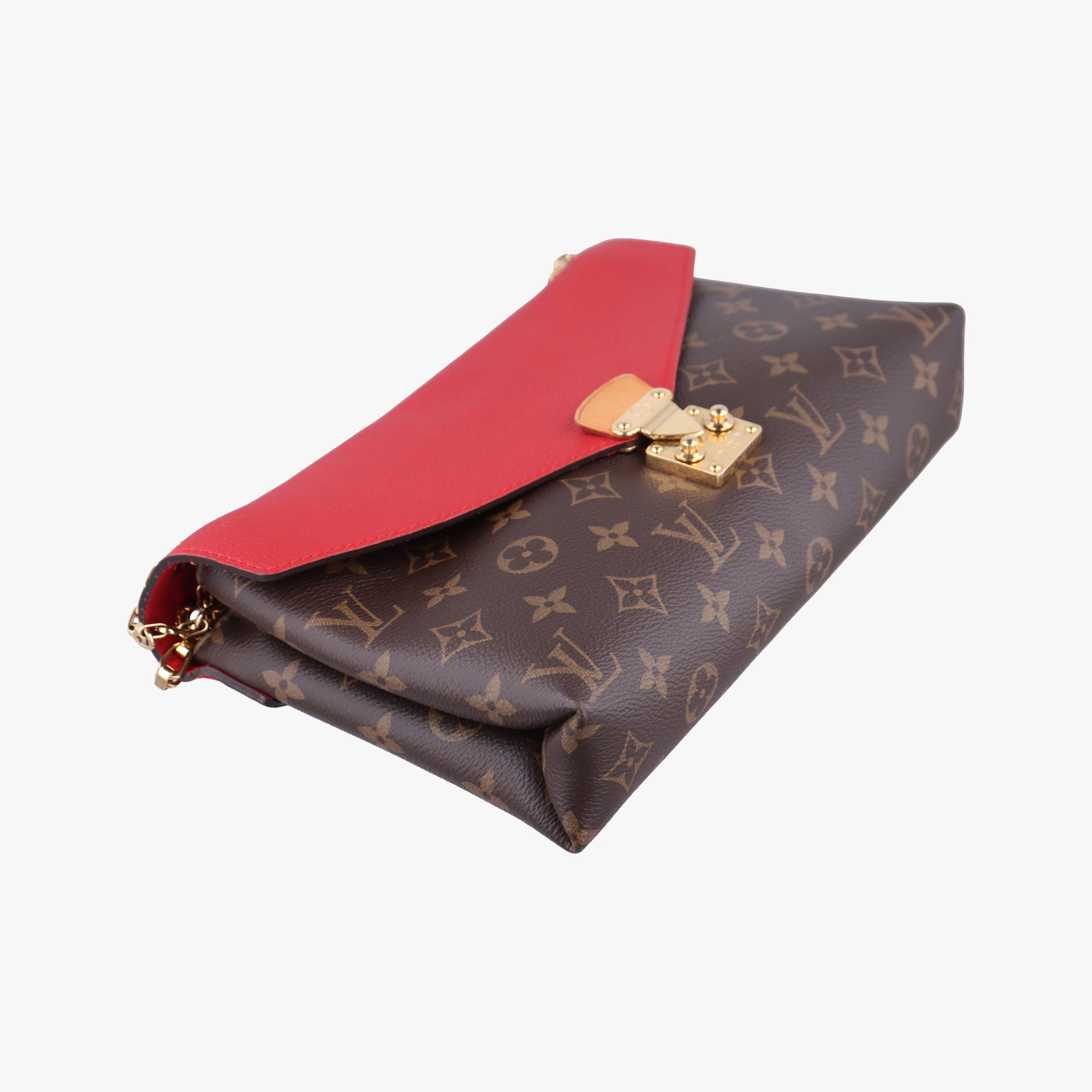 PALLAS Chain Brown×CERISE Monogram Canvas×calf leather M41201 CA2134パラス チェーン モノグラム/ブラウン×スリーズ モノグラムキャンバス×カーフレザー M41201 CA2134