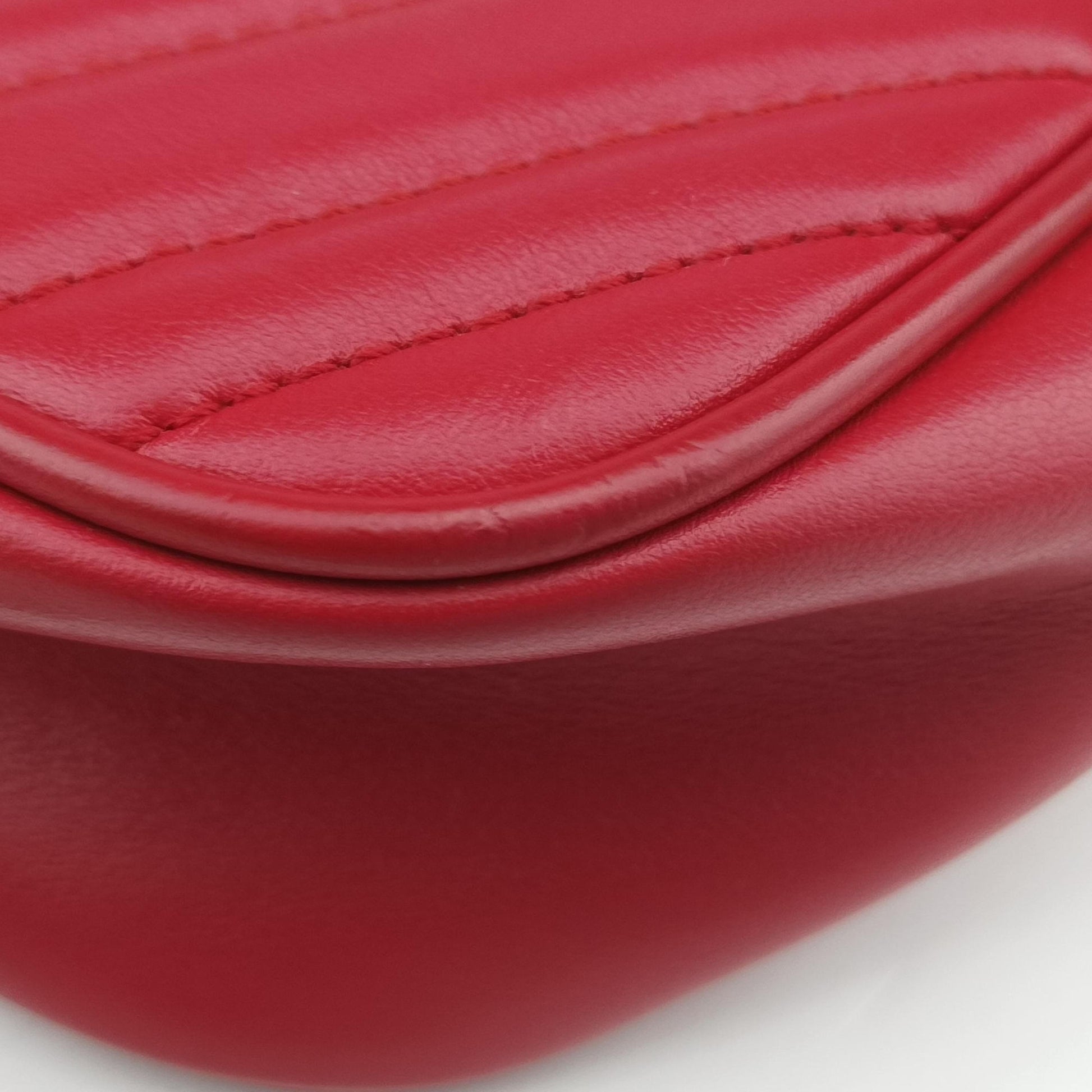 GG Marmont Red Leather 447632 H023318361GGマーモント レッド レザー 447632 H023318361