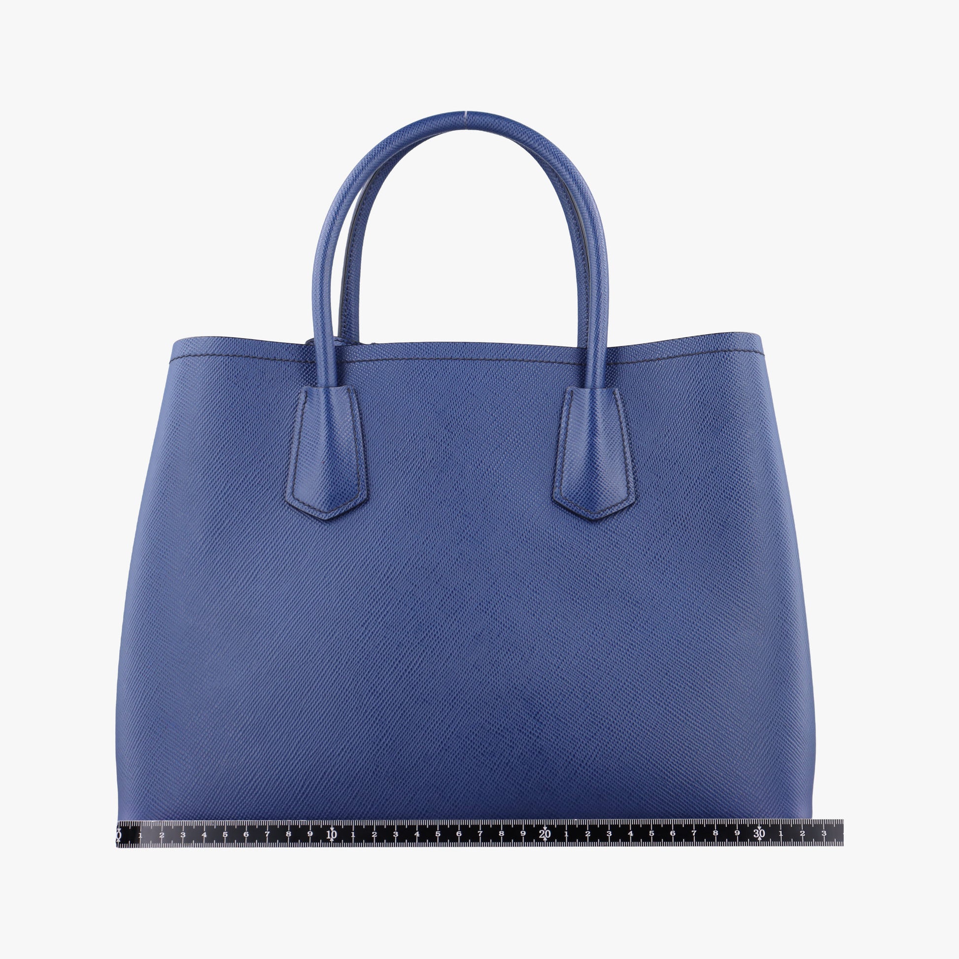 Double Cuir Blue SAFFIANO Leather B2756T 180/Hダブル キュイール ブルー サフィアーノレザー B2756T 180/H