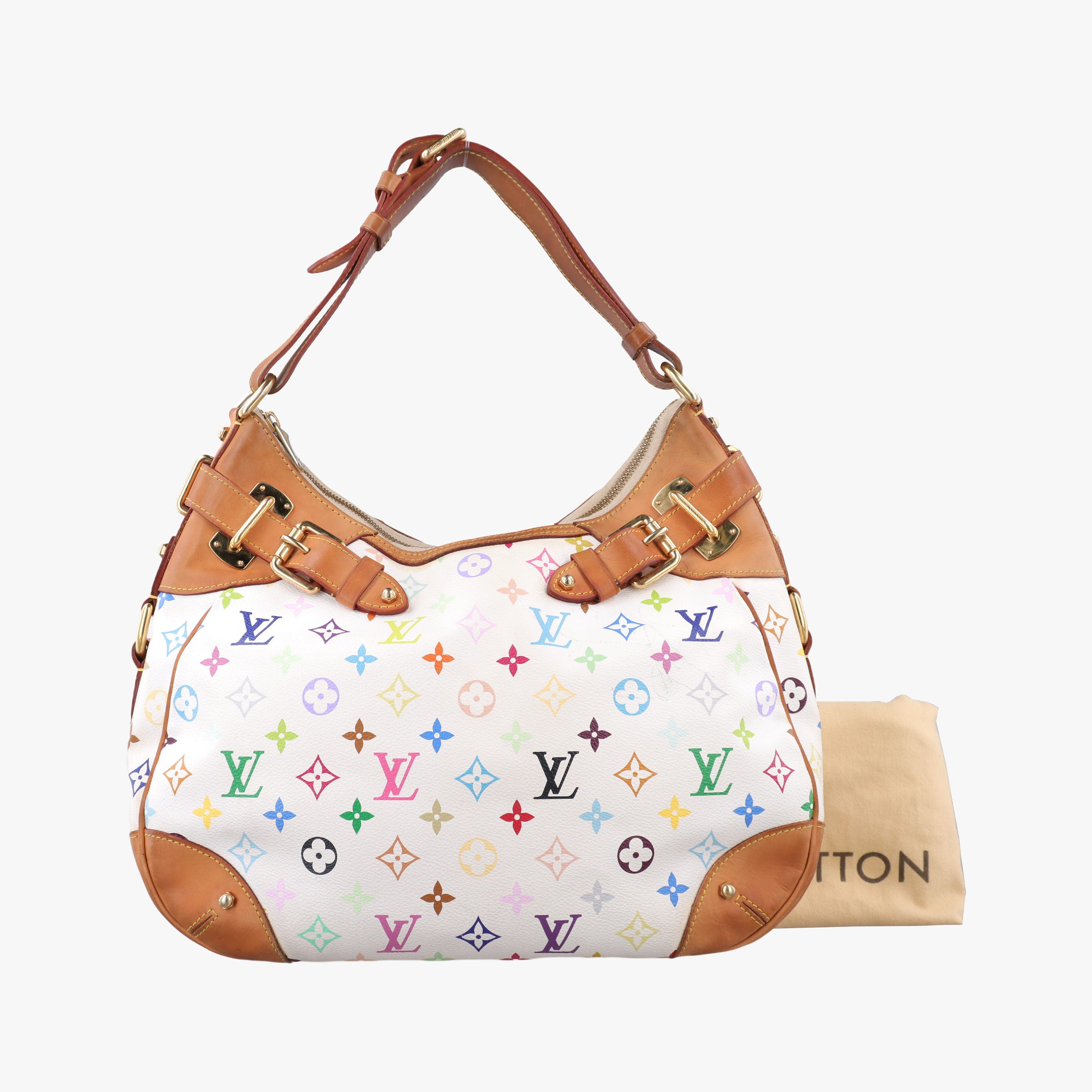 GRETA white Monogram Multicolor M40195 CA5028グレタ ブロン モノグラム マルチカラー M40195 CA5028