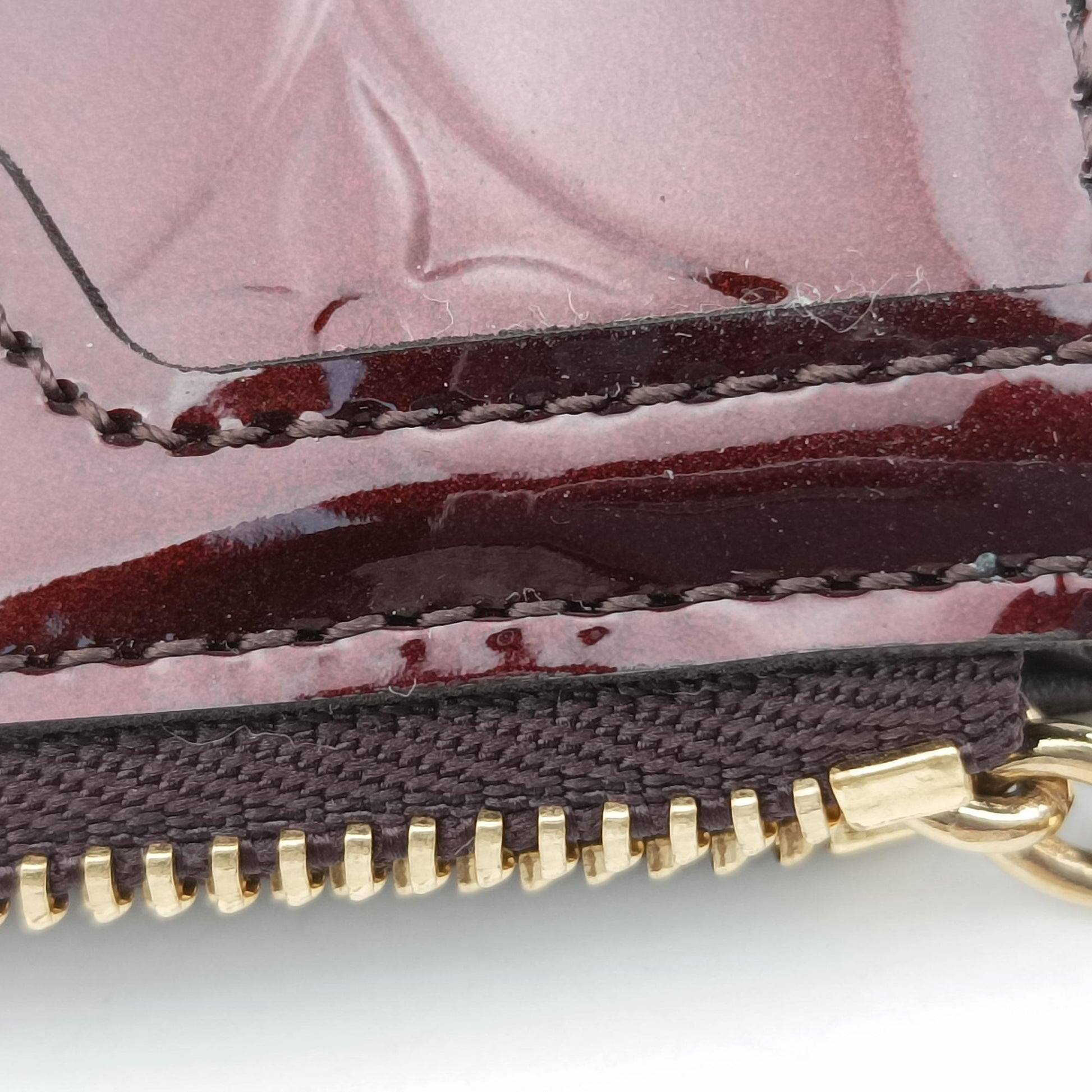 Pochette Cles Amarante Vernis M93557 CA4180ポシェット・クレ アマラント ヴェルニ M93557 CA4180